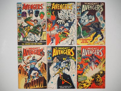 Lot 470 - AVENGERS #60, 61, 62, 63, 64, 65 (6 in Lot) -...