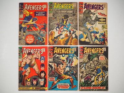 Lot 473 - AVENGERS #35, 36, 37, 38, 39, 41 (6 in Lot) -...