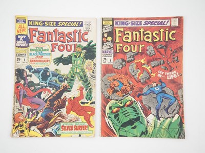 Lot 491 - FANTASTIC FOUR ANNUAL #5 & 6 (2 in Lot) -...