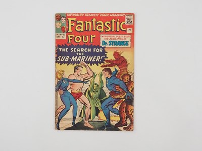 Lot 494 - FANTASTIC FOUR #27 (1964 - MARVEL - UK Price...