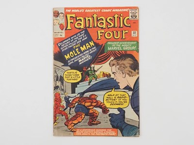 Lot 498 - FANTASTIC FOUR #22 (1964 - MARVEL - UK Price...