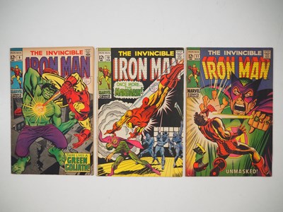 Lot 515 - IRON MAN #9, 10, 11 (3 in Lot) - (1969 -...