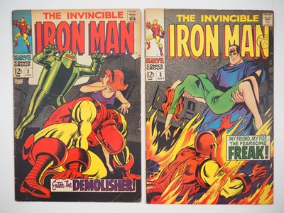 Lot 516 - IRON MAN #2 & 3 (1968 - MARVEL) - "Enter the...