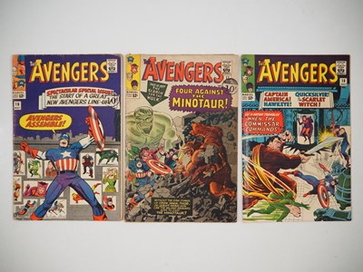 Lot 519 - AVENGERS #16, 17, 18 (3 in Lot) - (1965 -...