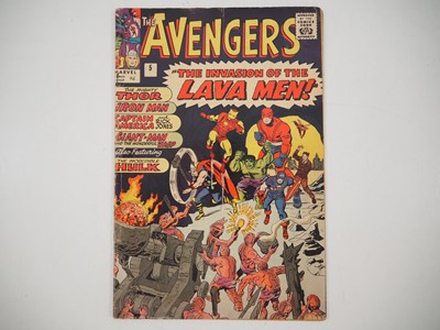 Lot 523 - AVENGERS #5 (1964 - MARVEL - UK Price Variant)...