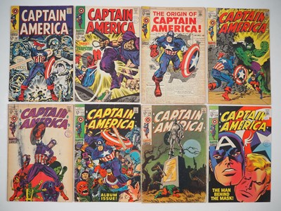 Lot 538 - CAPTAIN AMERICA #107, 108, 109, 110, 111, 112,...