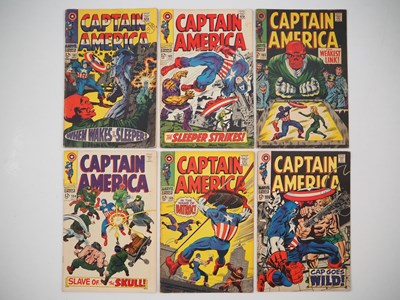 Lot 539 - CAPTAIN AMERICA #101, 102, 103, 104, 105, 106...