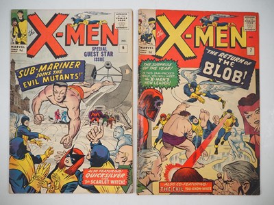 Lot 552 - X-MEN #6 & 7 (2 in Lot) - (1964 - MARVEL - UK...