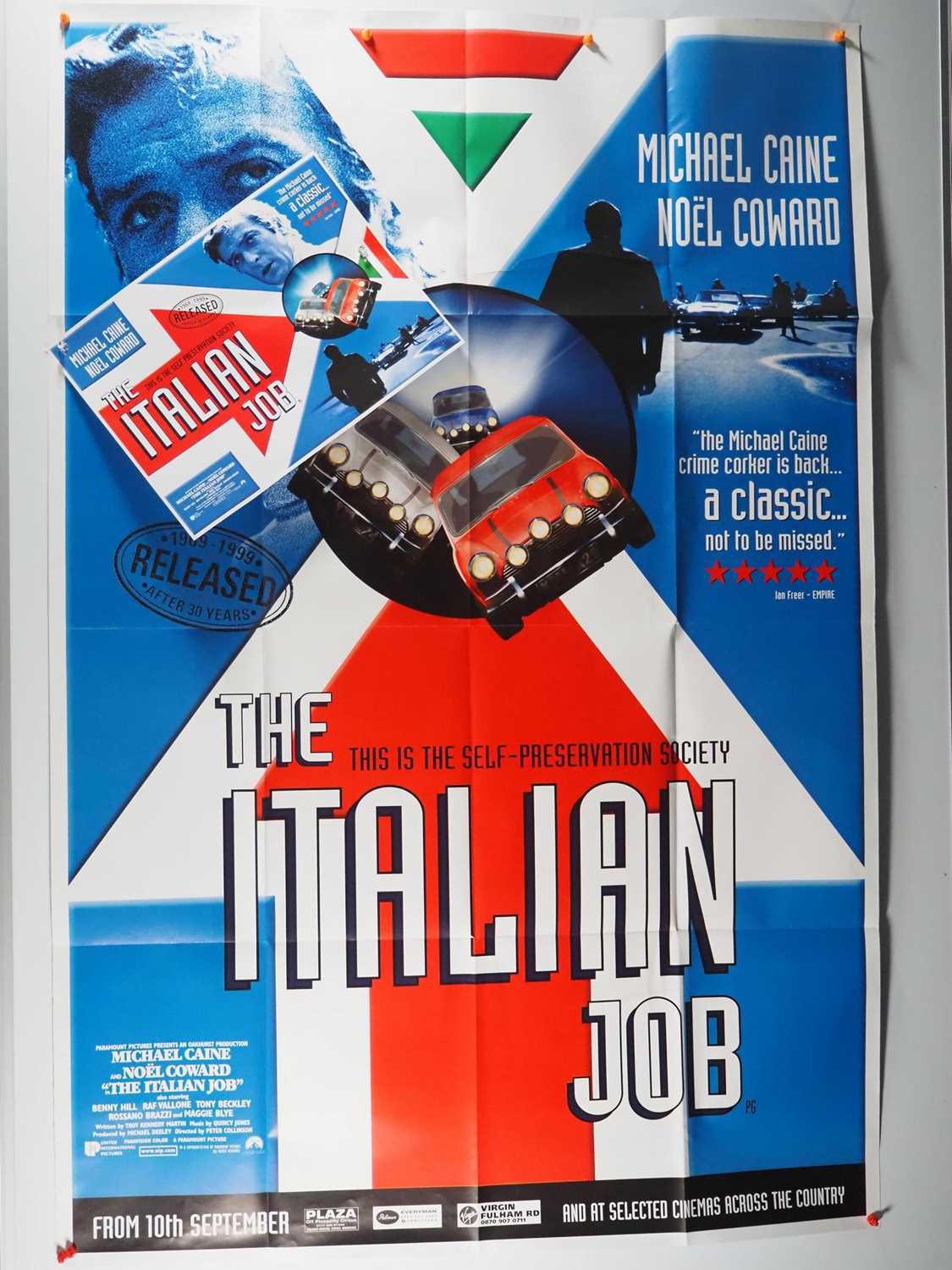 Lot 24 The Italian Job 1969 1999 Re Release A