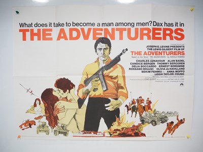 Lot 35 - A large quantity of Adventure film UK Quad...