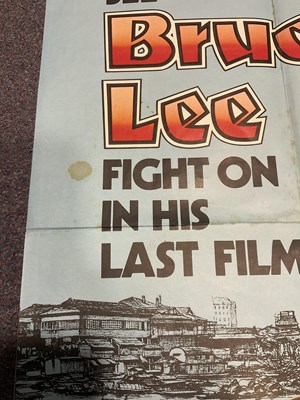 Lot 19 - GAME OF DEATH (1978) A pair of UK Quad film...