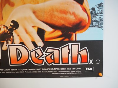 Lot 19 - GAME OF DEATH (1978) A pair of UK Quad film...