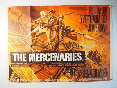 Lot 25 - THE MERCENARIES (Dark of the Sun) (1968) - Art...
