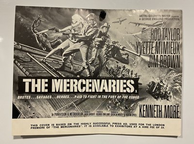 Lot 25 - THE MERCENARIES (Dark of the Sun) (1968) - Art...