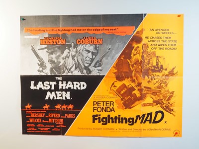 Lot 8 - A group of double bill UK Quad film posters to...