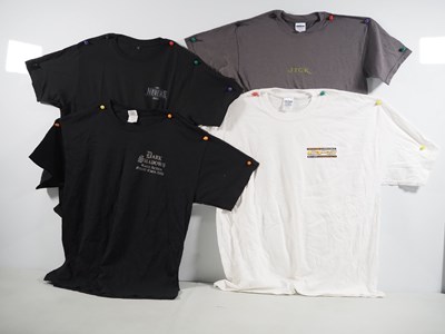Lot 32 - A group of four crew clothing t-shirts...