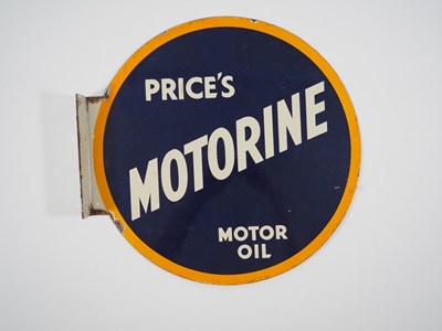 Lot 267 - A Price's Motorine double sided motor oil...