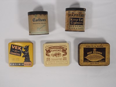 Lot 364 - A collection of Mid-20th century tobacco tins...