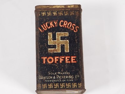 Lot 215 - A 1920/30's 'Lucky Cross' toffee tin
