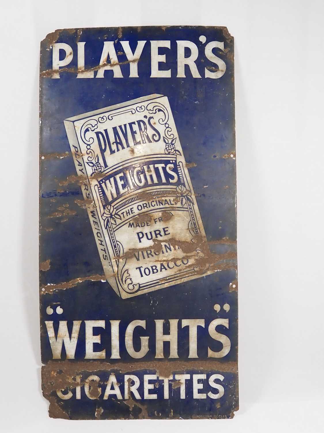 Lot 226 - A mid-20th century 'Players Weights Cigarettes'...