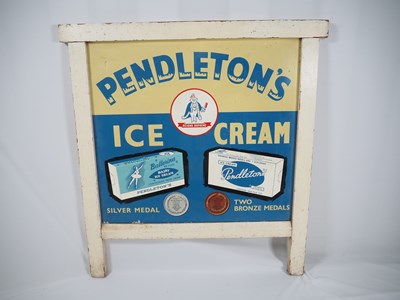 Lot 235 - A mid-20th century 'Pendleton's Ice Cream'...