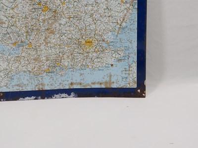 Lot 253 - A 'Michelin' tin sheet map of UK 83x72cm