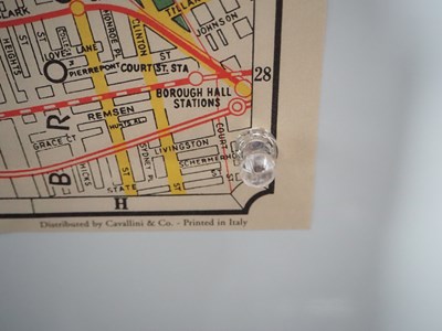 Lot 265 - A Hagstrom's Map of New York - House number...