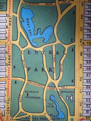 Lot 265 - A Hagstrom's Map of New York - House number...