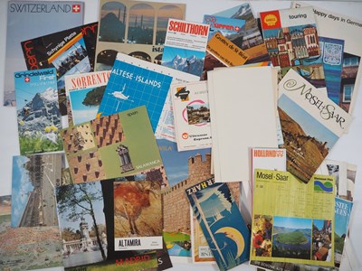 Lot 369 - A large quantity of travel leaflets and other...