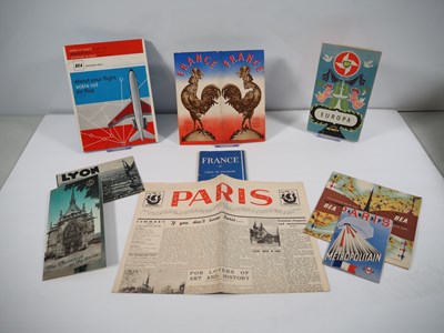 Lot 372 - A group of mostly 1930s travel leaflets for...