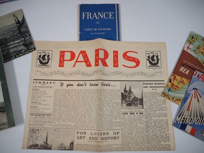 Lot 372 - A group of mostly 1930s travel leaflets for...