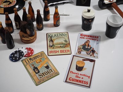 Lot 393 - A collection of Guinness and related...