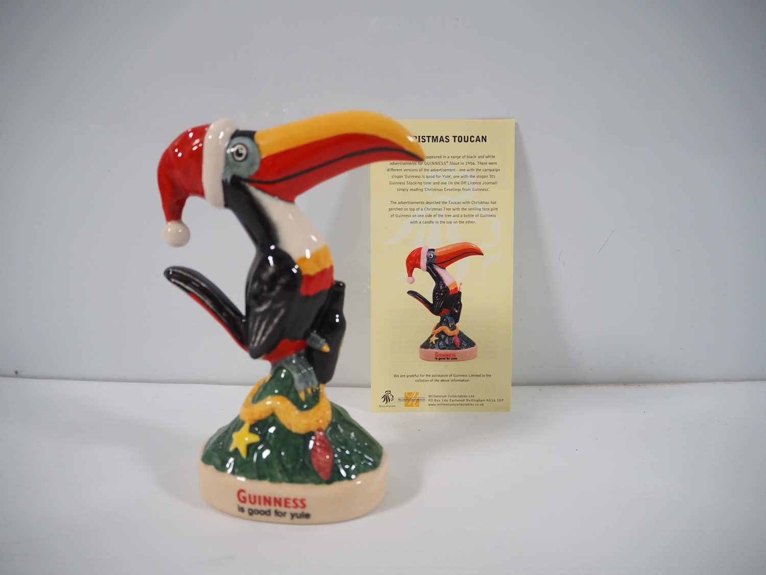 Lot 386 - A Royal Doulton GUINNESS Christmas Toucan with...