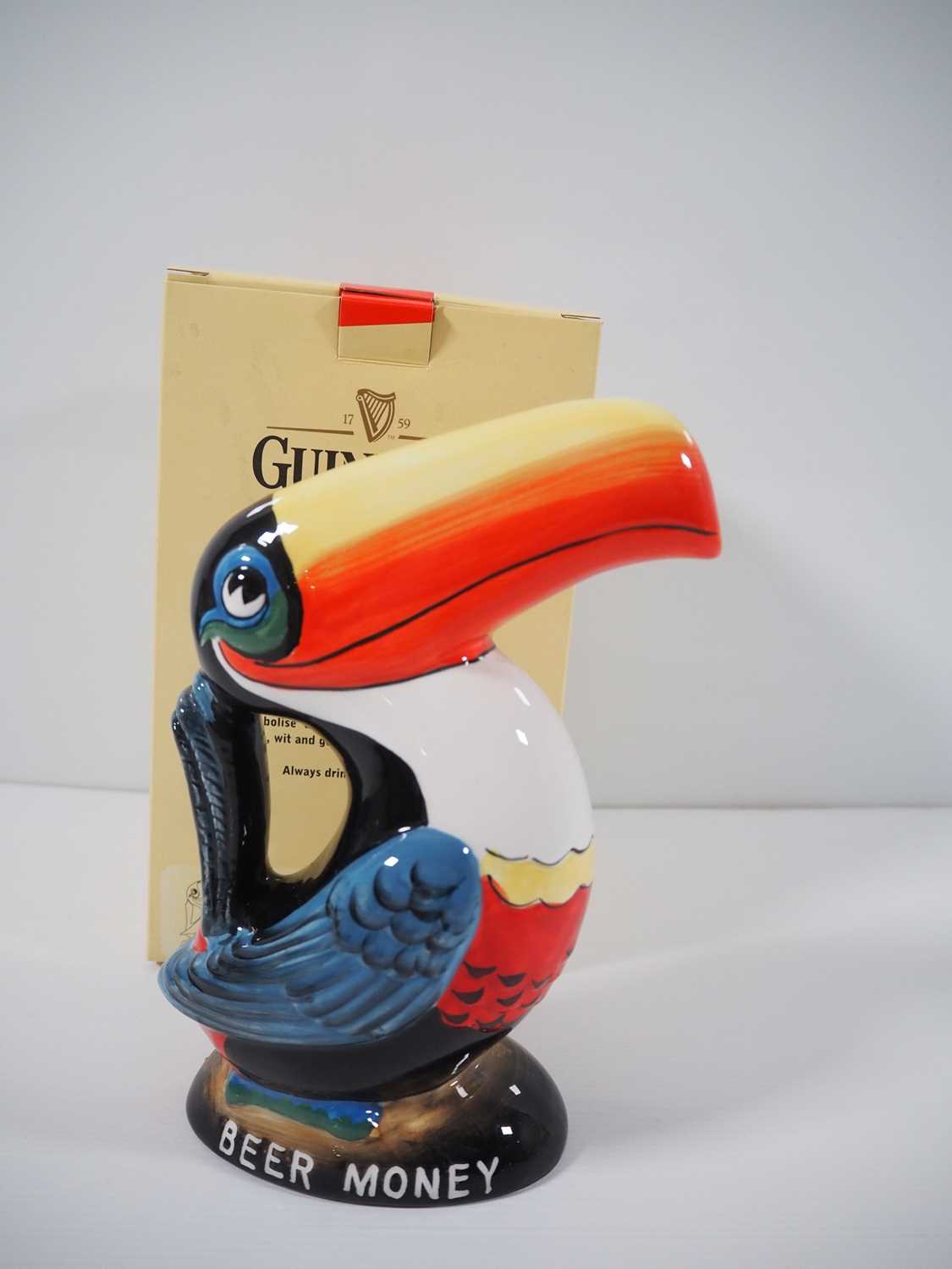 Lot 387 - GUINNESS Heritage - Large Toucan 'Beer Money' box