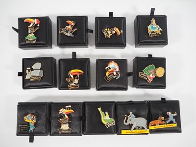 Lot 414 - A group of boxed limited edition GUINNESS pin...