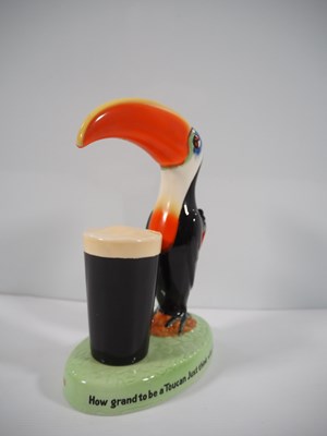 Lot 417 - Carlton Ware Toucan with pint of Guinness Bar...