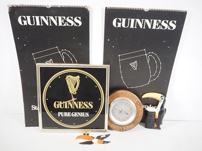 Lot 420 - GUINNESS interior decorations comprising small...