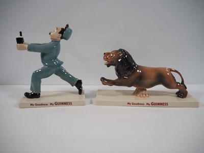 Lot 429 - GUINNESS: A pair of Coalport limited edition...