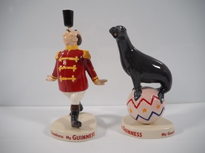 Lot 430 - GUINNESS: A pair of Coalport limited edition...