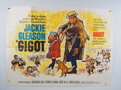 Lot 57 - GIGOT (1962) Tom Chantrell art UK Quad film...