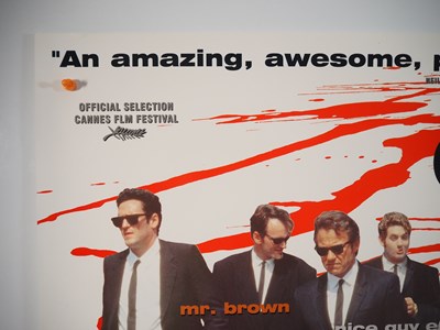 Lot 69 - RESERVOIR DOGS (1992) - UK Quad movie poster...