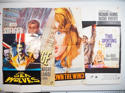 Lot 138 - A group of UK film posters for drama films...