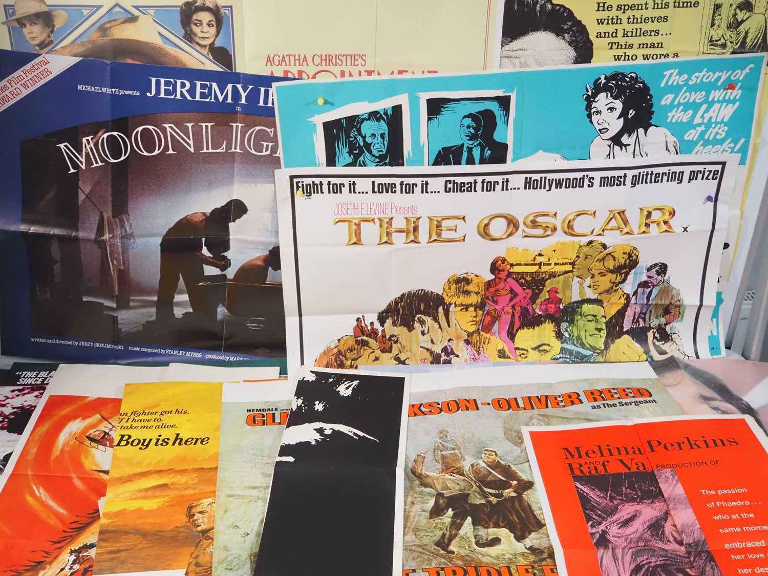 Lot 142 - A large group of UK Quad drama film posters to...