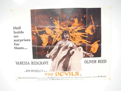 Lot 148 - THE DEVILS (1971) UK Quad film poster - folded