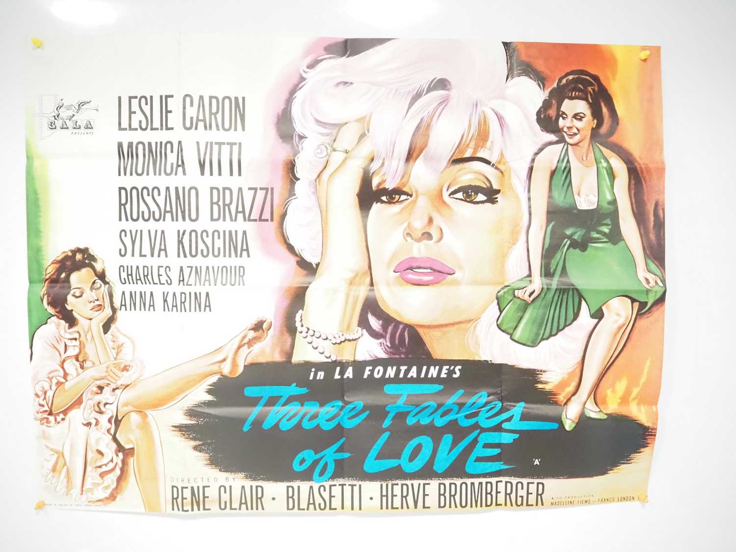 Lot 153 - THREE FABLES OF LOVE (1962) Art by Payne -...