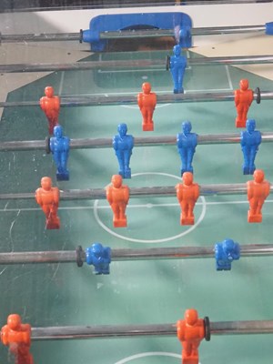 Lot 286 - 'Foosball' Football Table - coin operated -...