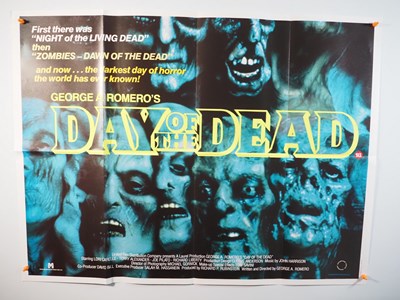 Lot 163 - DAY OF THE DEAD (1985) - UK Quad Film Poster -...