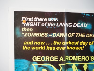 Lot 163 - DAY OF THE DEAD (1985) - UK Quad Film Poster -...