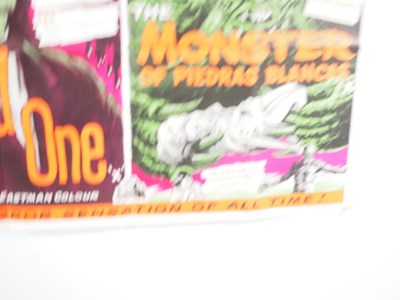 Lot 158 - A mixed group of horror UK Quad double bill...