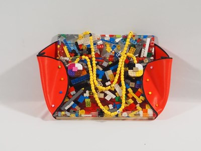 Lot 473 - Nick Zammeti handmade Lego 'Lego Vweetton'...